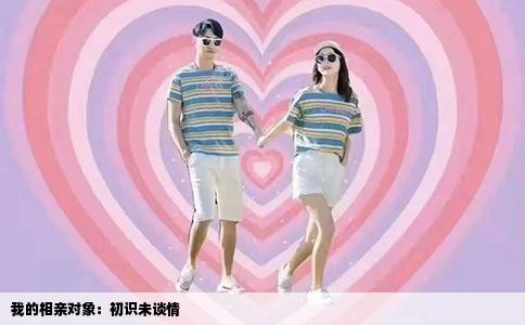 我的相亲对象：初识未谈情