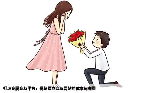打造专属交友平台：揭秘建立交友网站的成本与考量